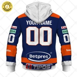 Slovak Extraliga HK Dukla Michalovce Jersey Style Hoodie