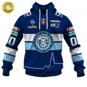 Slovak Extraliga HK Nitra Jersey Style Hoodie