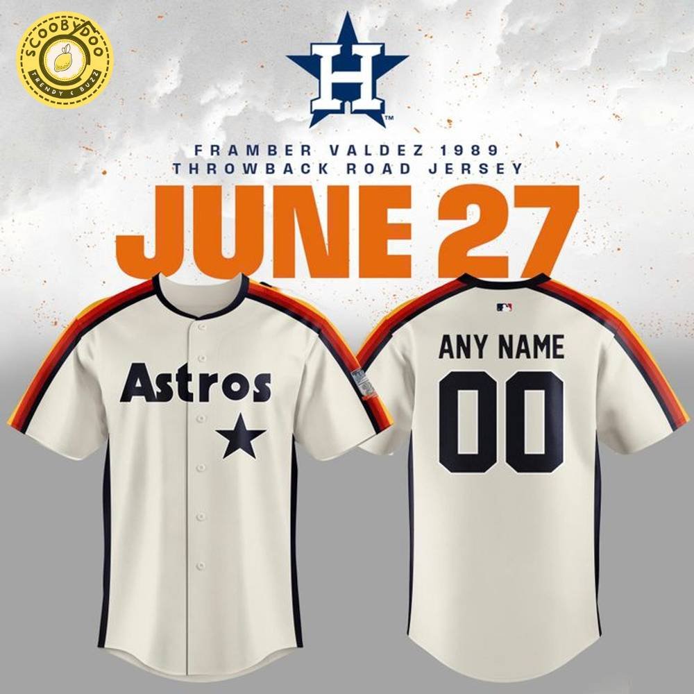 Special Framber Valdez 1989 Throwback Road Astros Jersey Special Framber Valdez 1989 Throwback Road Astros Jersey