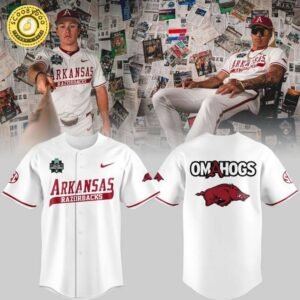 Special New Men’s College World Series Omahogs Baseball Jersey