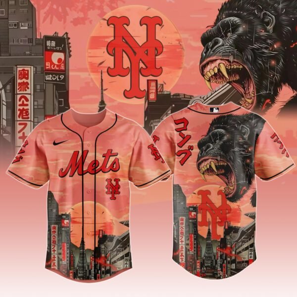 NY Mets x Special Japanese Heritage “Kong” Limited Edition Jersey