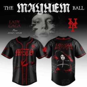 NY Mets x Lady Gaga Limited Edition Jersey 2025