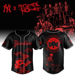 NY Yankees x My Chemical Romance Jersey Limited Edition 2025