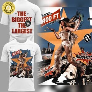 “ATTACK OF THE 400FT COWBOY!” STARRING BEYONCÉ T-White SHIRT