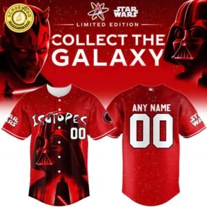 Albuquerque Isotopes x Star Wars Baseball Jersey 2025 Darth Vader