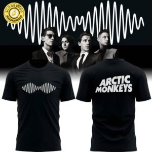 Arctic Monkeys Oscilloscope Logo Tee (Black) – Limited Edition