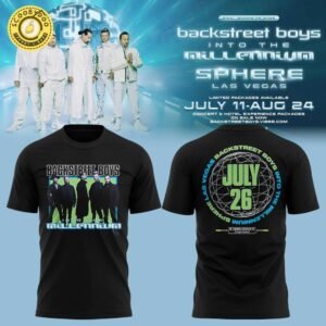 Backstreet Boys Las Vegas Residency July 26 T-Shirt