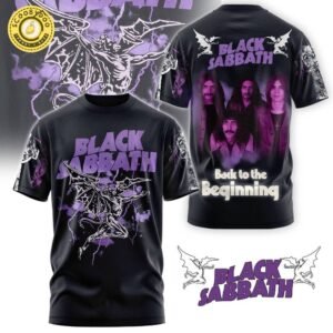 Black Sabbath Back to the Beginning Shirt – Classic Rock Band Vintage Tee