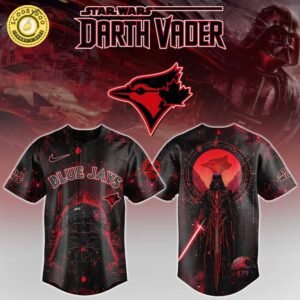 Blue Jays x Darth Vader Star Wars Limited Edition Baseball Jersey