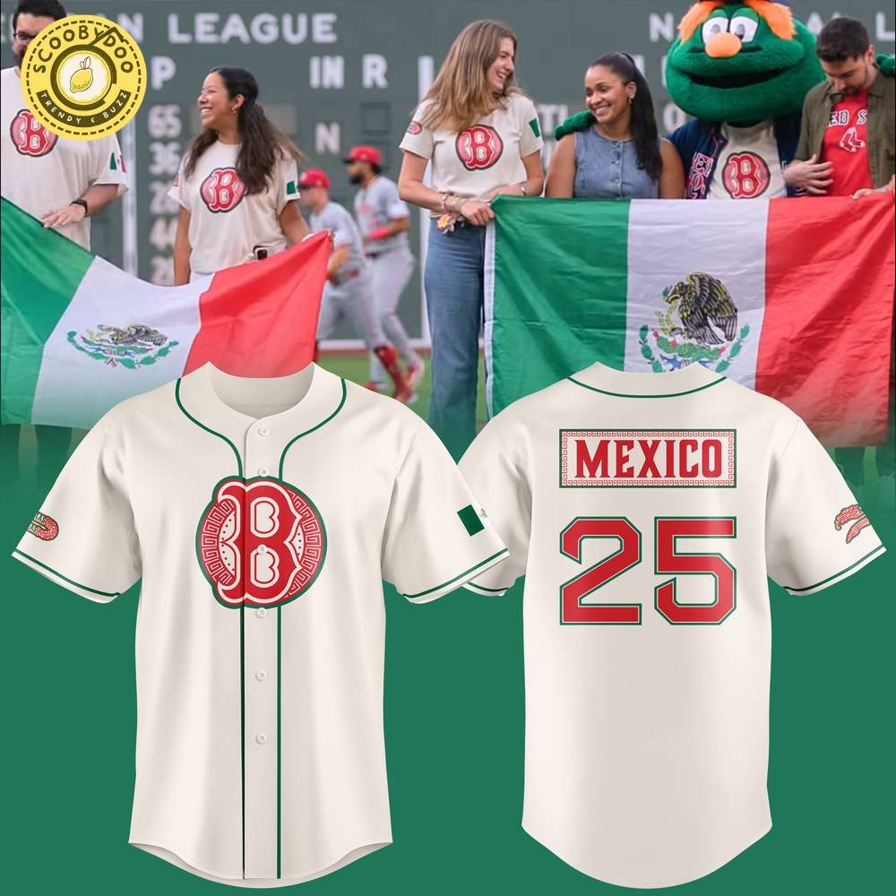 Boston Red Sox Mexican Celebration Night 2025 Jersey Boston Red Sox Mexican Celebration Night 2025 Jersey