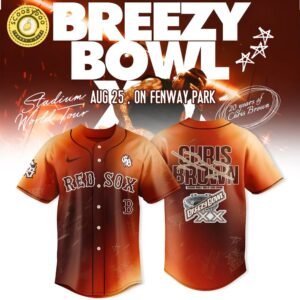 Boston Red Sox x Breezy Bowl XX Tour 2025 jersey