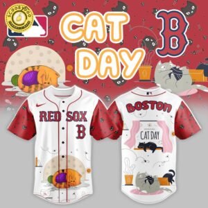 Boston Red Sox x Cat Day Baseball Jersey