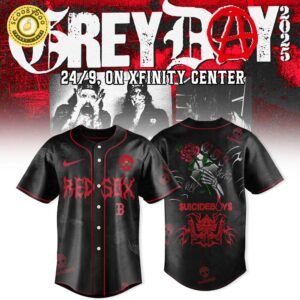 Boston Red Sox x $uicideboy$ GreyDay Tour 2025 Jersey