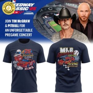 Braves 2025 MLB Speedway Classic T-Shirt – Limited Edition