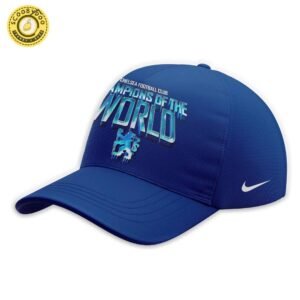 Chelsea First Europe, Now the World Graphic Blue Tshirt
