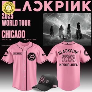 Chicago Cubs x BLACKPINK 2025 Tour Baseball Jersey