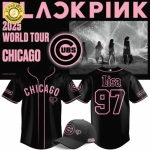 Chicago Cubs x BLACKPINK 2025 Tour Jersey – Lisa