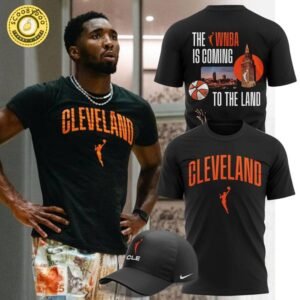 Cleveland WNBA – The WNBA Is Coming To The Land T-Shirt