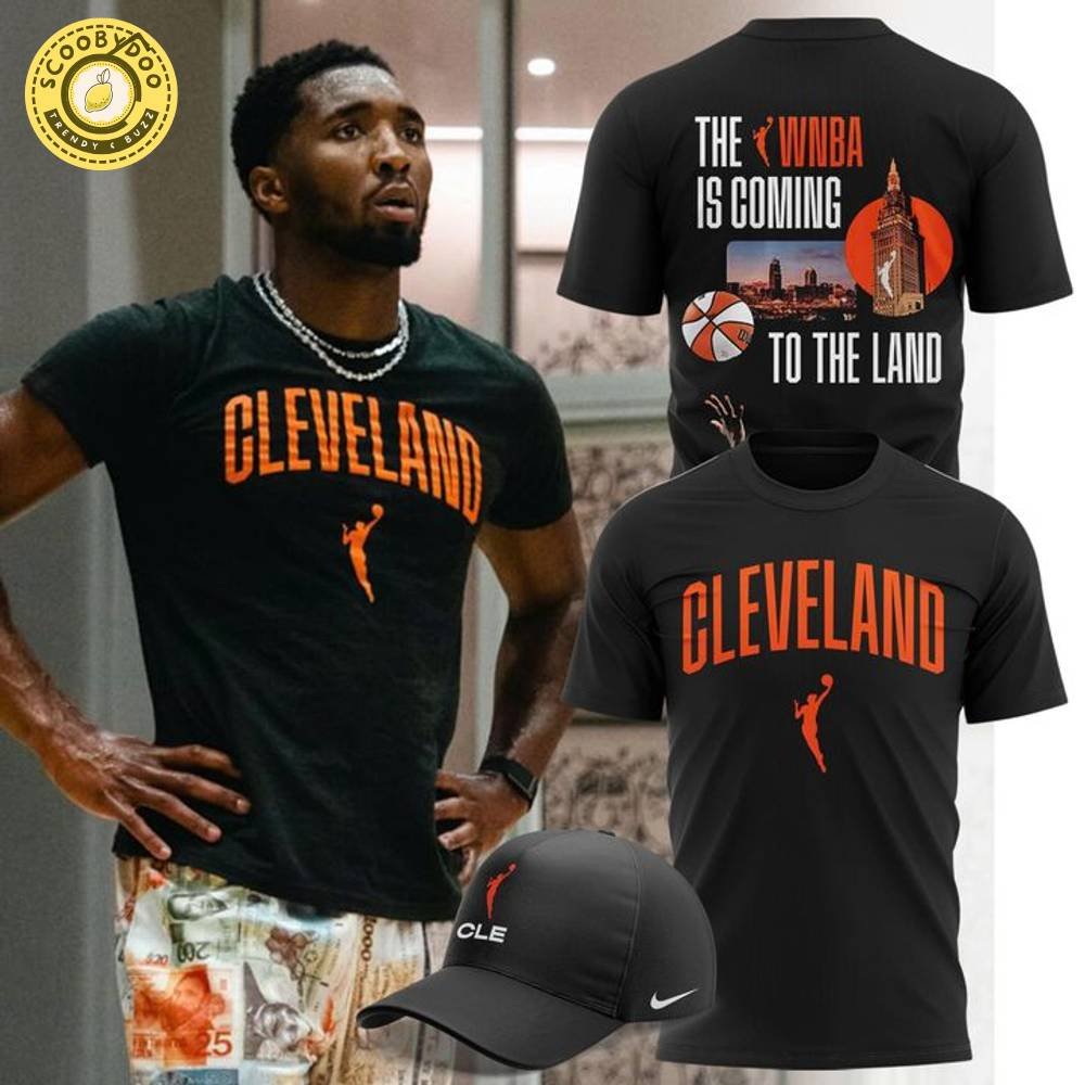 Cleveland WNBA - The WNBA Is Coming To The Land T-Shirt Cleveland WNBA - The WNBA Is Coming To The Land T-Shirt
