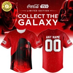 Coca‑Cola X Star Wars Collect Galaxy 2025 Baseball Jersey