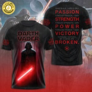 Darth Vader Star Wars 3d Apparel