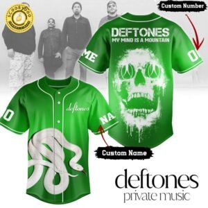 Deftones My Mind Is A Mountain 2025 Jersey