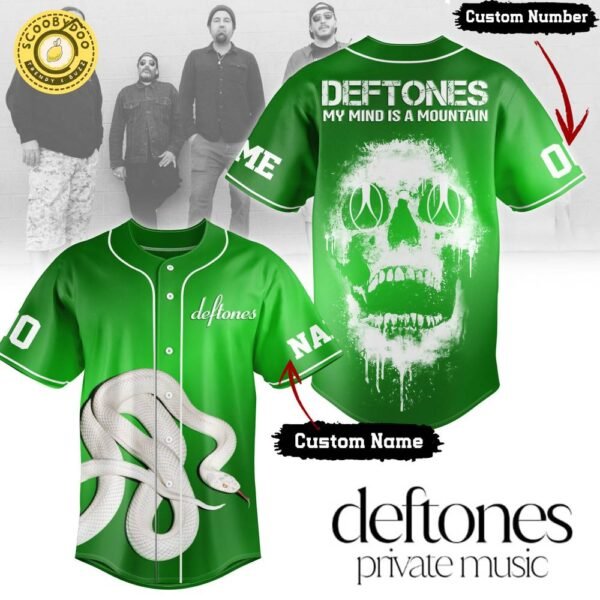 Deftones My Mind Is A Mountain 2025 Jersey