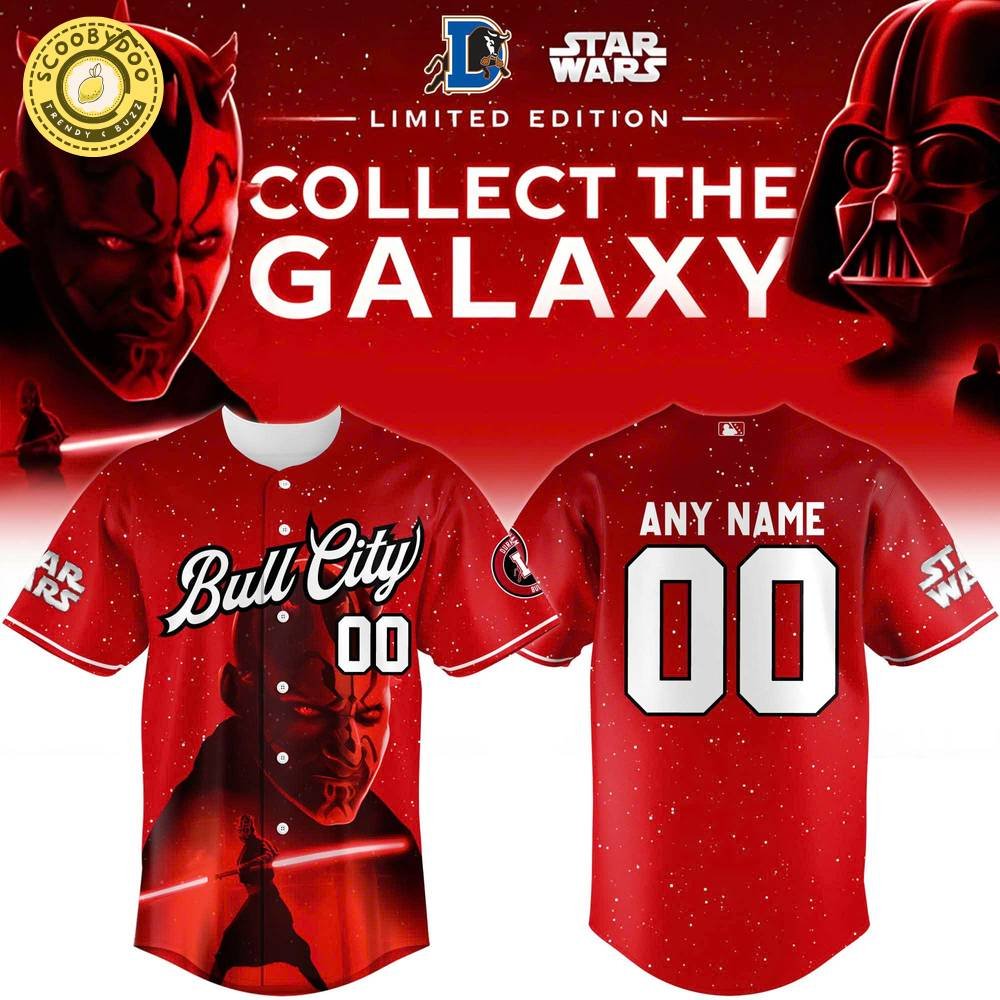 Durham Bulls x Star Wars Baseball Jersey 2025 Darth Maul Durham Bulls x Star Wars Baseball Jersey 2025 Darth Maul