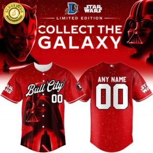 Durham Bulls x Star Wars Baseball Jersey 2025 Darth Vader