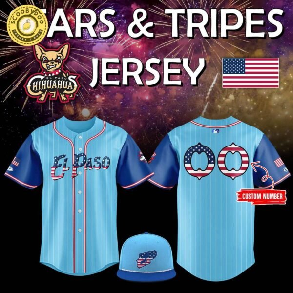 El Paso Chihuahuas 2025 Stars & Stripes Jerseys