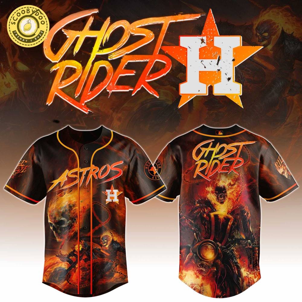 Houston Astros x Chains of Flame Special Edition Jersey Houston Astros x Chains of Flame Special Edition Jersey