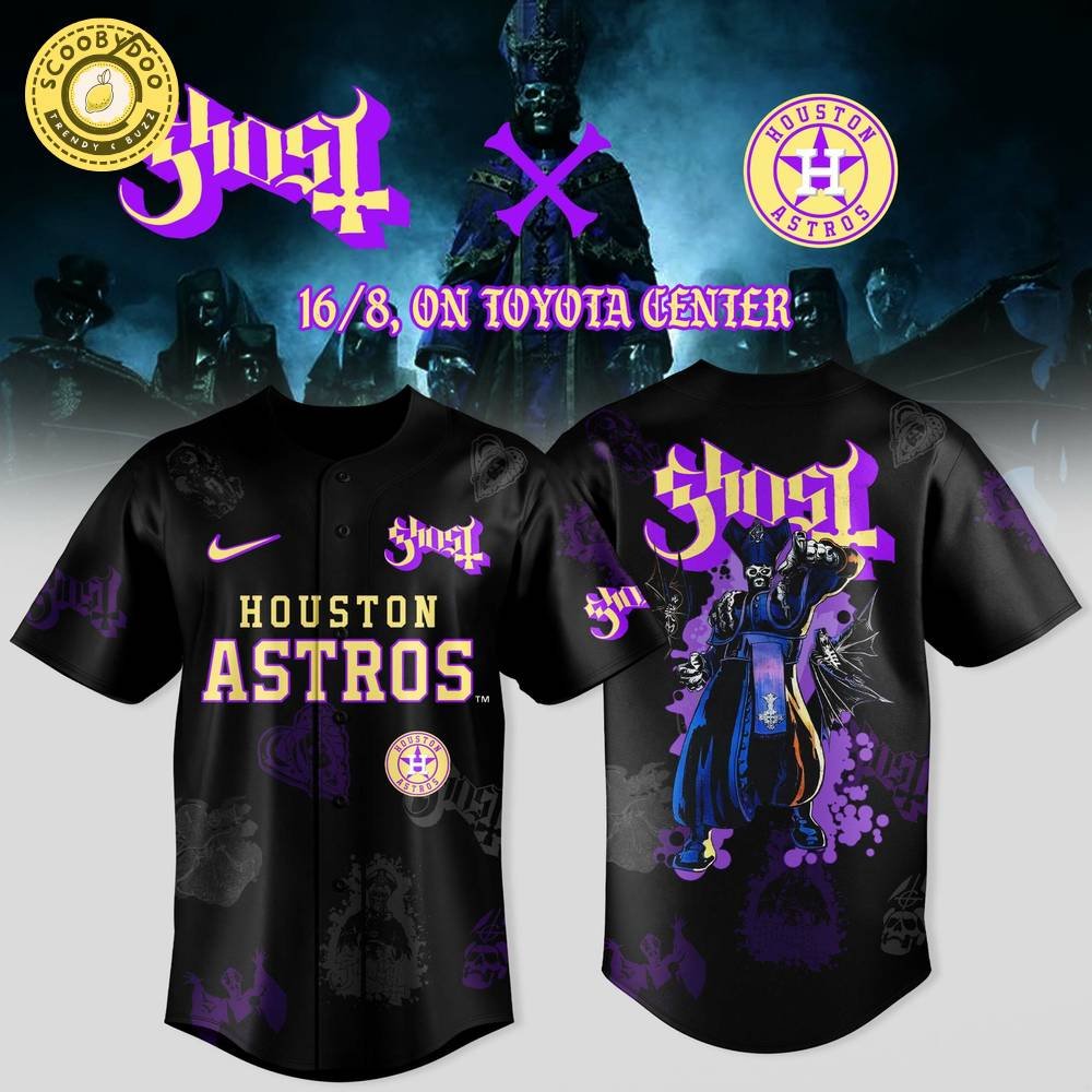 Houston Astros x Ghost Band World Tour 2025 Houston Astros x Ghost Band World Tour 2025