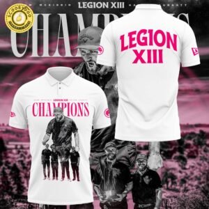 Limited Edition Legion Back-To-Back Champions PoloShirt