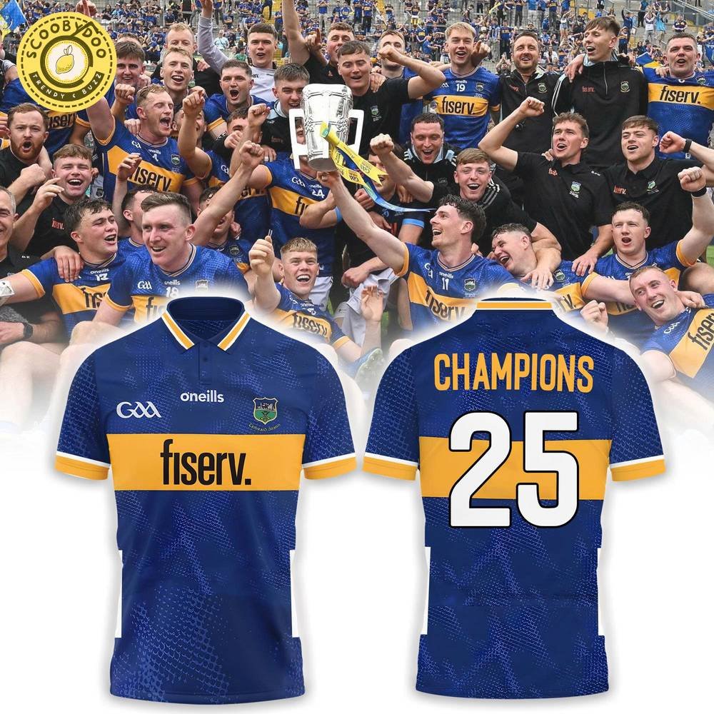 Limited Edition Tipperary GAA All-Ireland Champions 2025 Polo Limited Edition Tipperary GAA All-Ireland Champions 2025 Polo