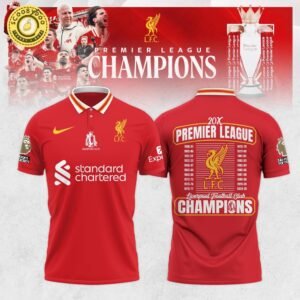 Liverpool F.C. Premier League Champions 24/25 Polo