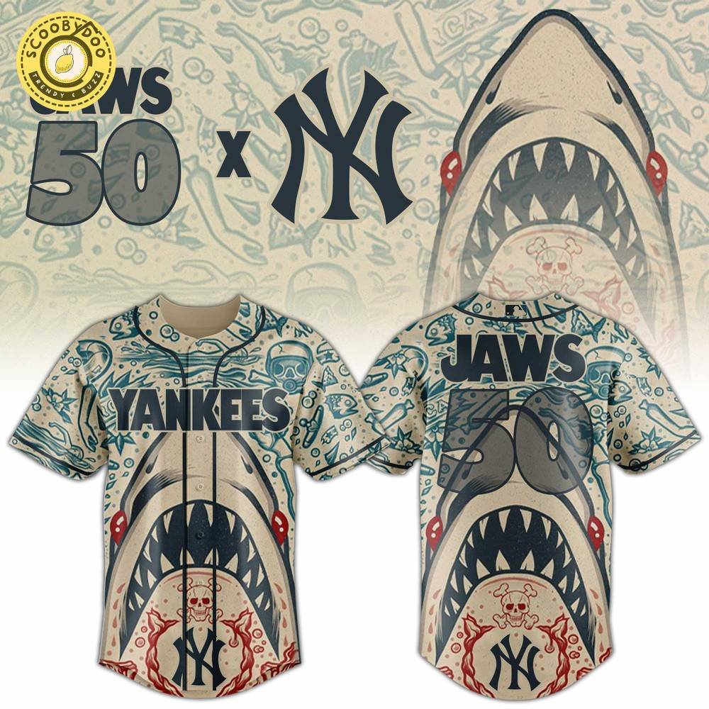 MLB NY Yankees x JAWS50 Jersey Editions Limited 2025 MLB NY Yankees x JAWS50 Jersey Editions Limited 2025