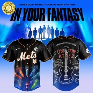 NY Mets x ATEEZ 2025 World Tour Jersey Limited Edition 2025