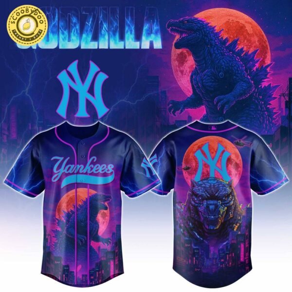 NY Yankees Special Godzilla Limited Edition Jersey