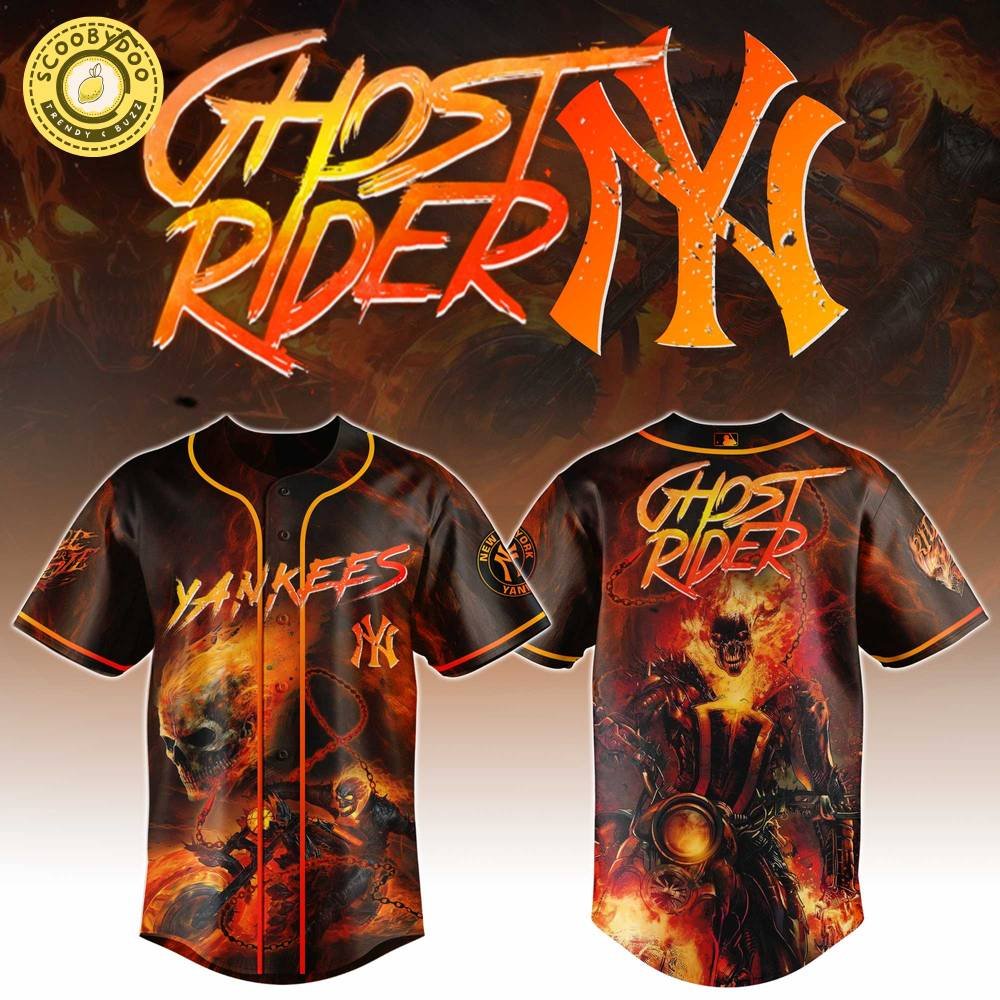 NY Yankees x Chains of Flame Special Edition Jersey NY Yankees x Chains of Flame Special Edition Jersey