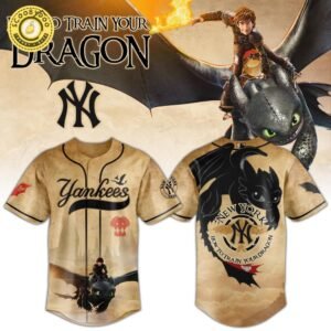 NY Yankees x How to Train Your Dragon Jersey Limited Edition 2025
