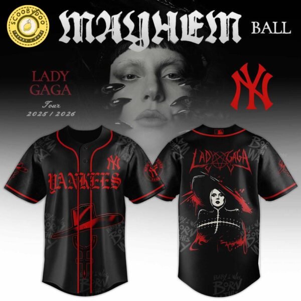 NY Yankees x Lady Gaga Limited Edition Jersey 2025