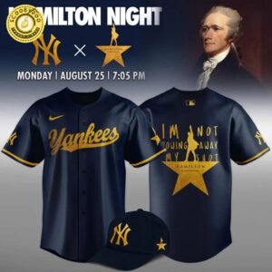 New York Yankees MLB x Hamilton Night 2025 Limited Edition Jersey