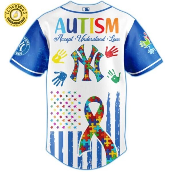 New York Yankees × Special Autism Awareness Month Limited Edition Jersey