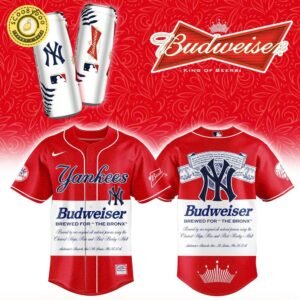New York Yankees x Budweiser Version 2025 Baseball Jersey