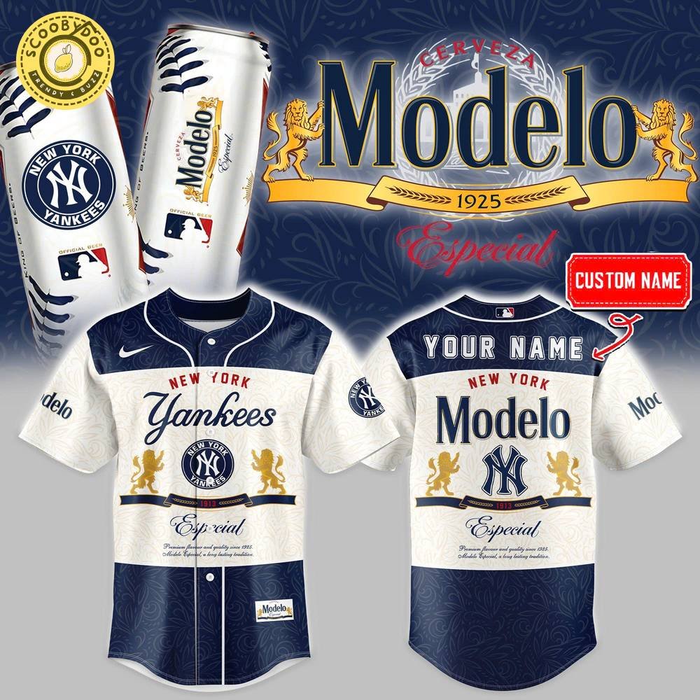 New York Yankees x Modelo Especial Version 2025 Baseball Jersey New York Yankees x Modelo Especial Version 2025 Baseball Jersey