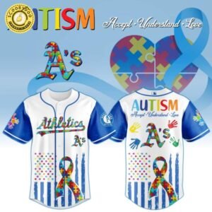 Oakland Athletics × Special Autism Awareness Month Limited Edition Jersey