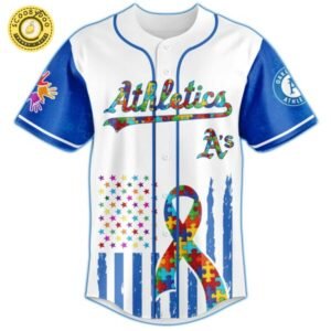 Oakland Athletics × Special Autism Awareness Month Limited Edition Jersey