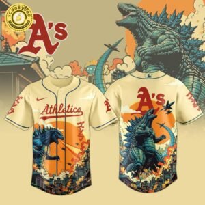 Oakland Athletics Special Godzilla Limited Edition Jersey