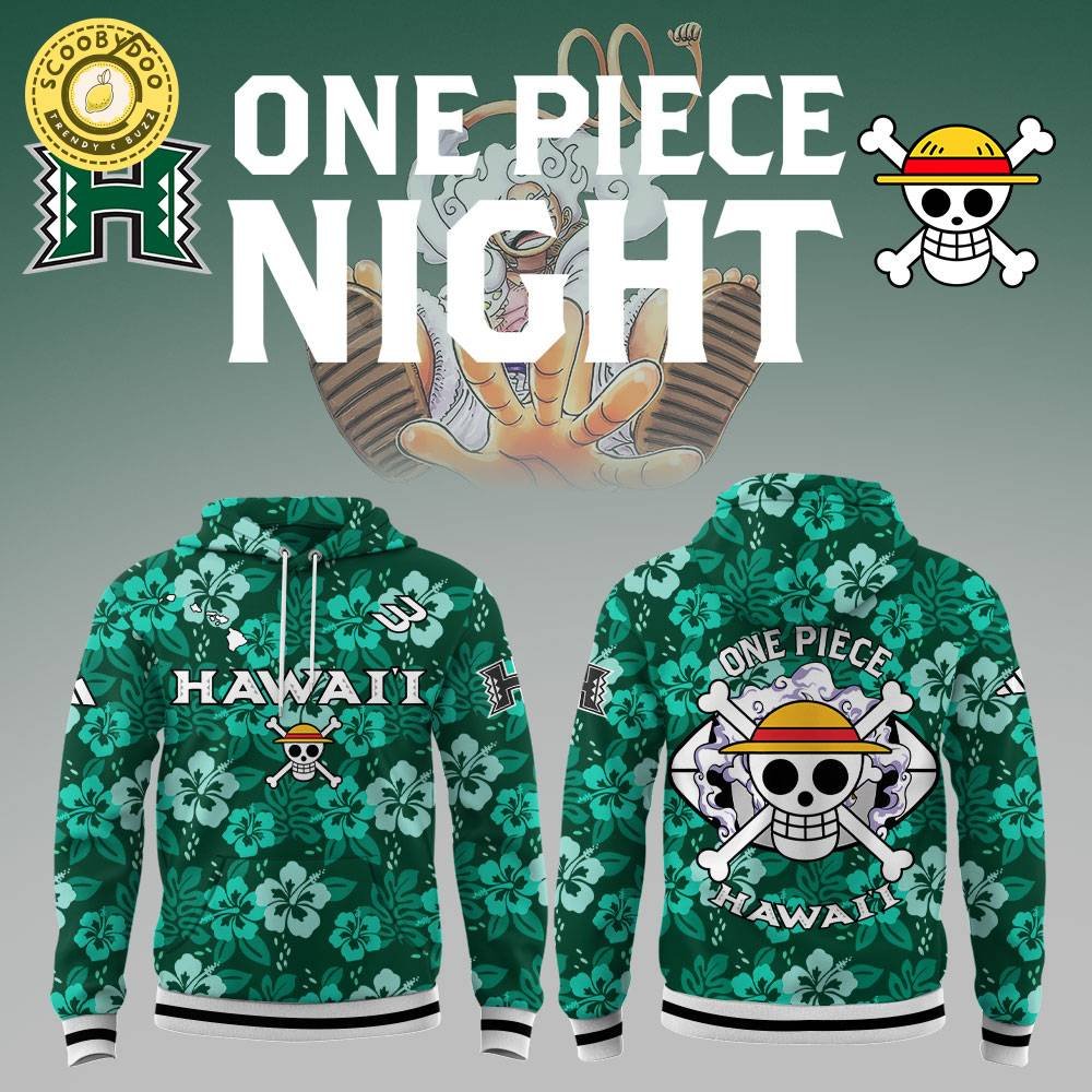 One Piece x Hawaii Limited Edition Hoodie One Piece x Hawaii Limited Edition Hoodie