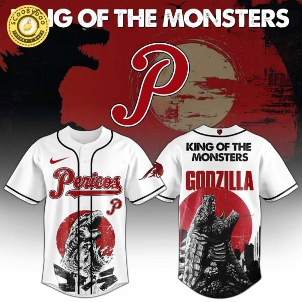 Pericos de Puebla x Godzilla Edition Jersey 2025